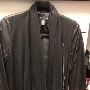 INC  jacket, black color, size Medium, Cotton/Polyester